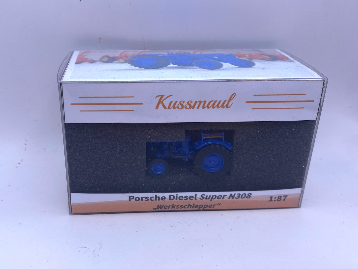 Porsche Diesel Super N308 "Werksschlepper" - Traktor, Schlepper - H0, 1:87