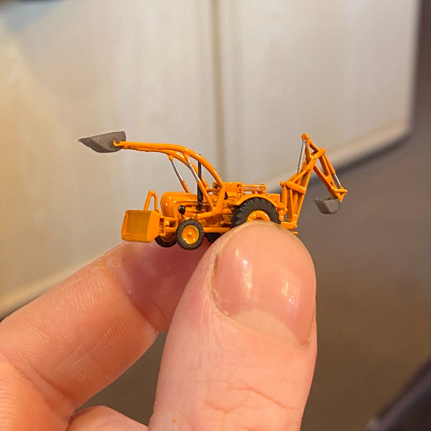 Porsche Diesel Super B308 - Traktor, Baggerlader, Baumaschine Spur N / 1:160