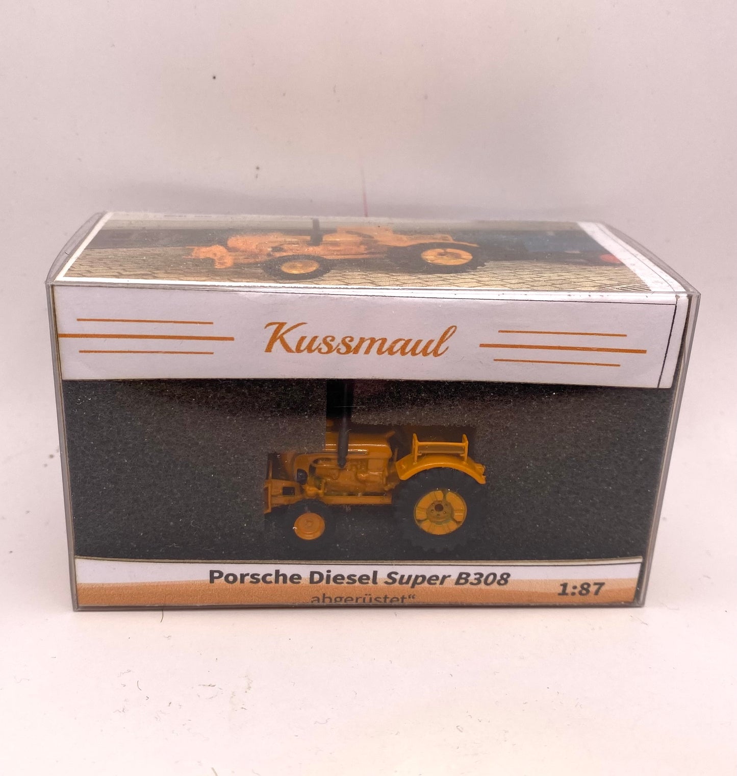 Porsche Diesel Super B308 „abgerüstet“ - Traktor, Schlepper, Baumaschine - H0 1:87