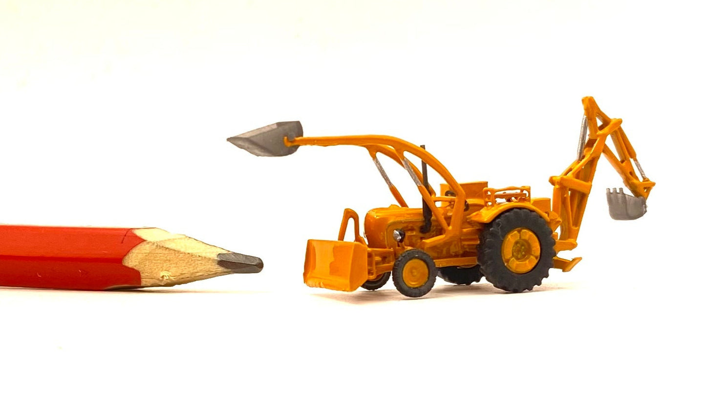 Porsche Diesel Super B308 - Traktor, Baggerlader, Baumaschine Spur N / 1:160