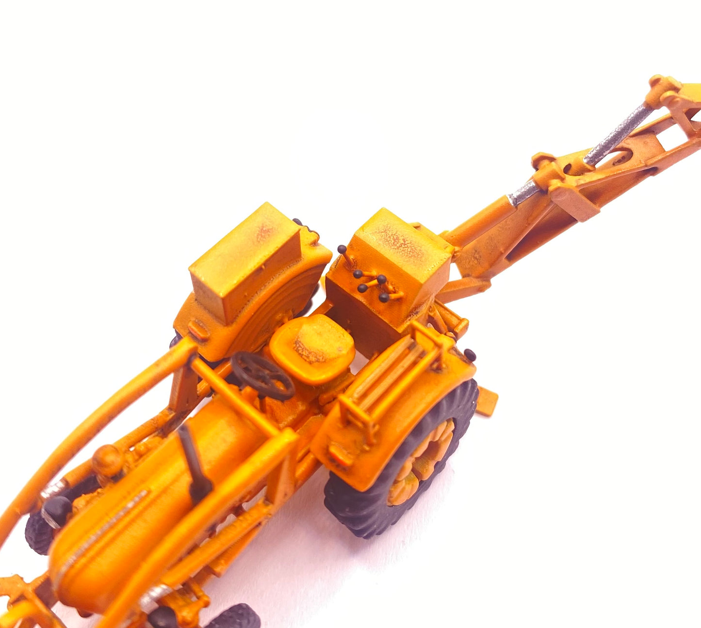 Porsche Diesel Super B308 "Patiniert" - Baggerlader, Baumaschine "Im Baggerbetrieb" - H0, 1:87 - Modeler Series