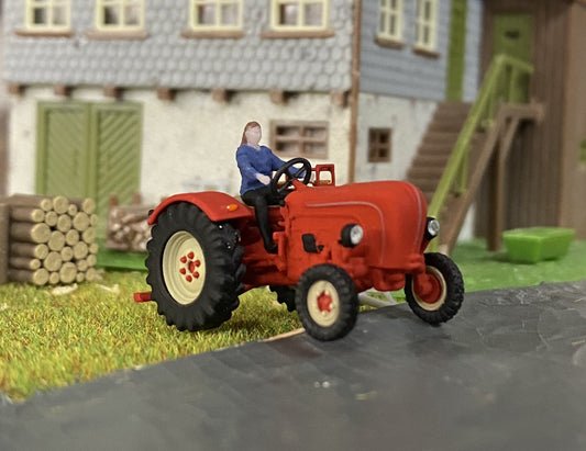 Porsche Diesel Standard N208 "Patiniert" - Traktor, Schlepper - H0, 1:87 - Modeler Series