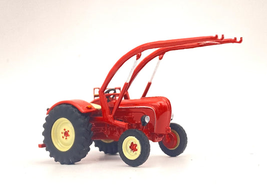 Porsche Diesel Super N308 mit Frontlader, Traktor, Schlepper 1:87