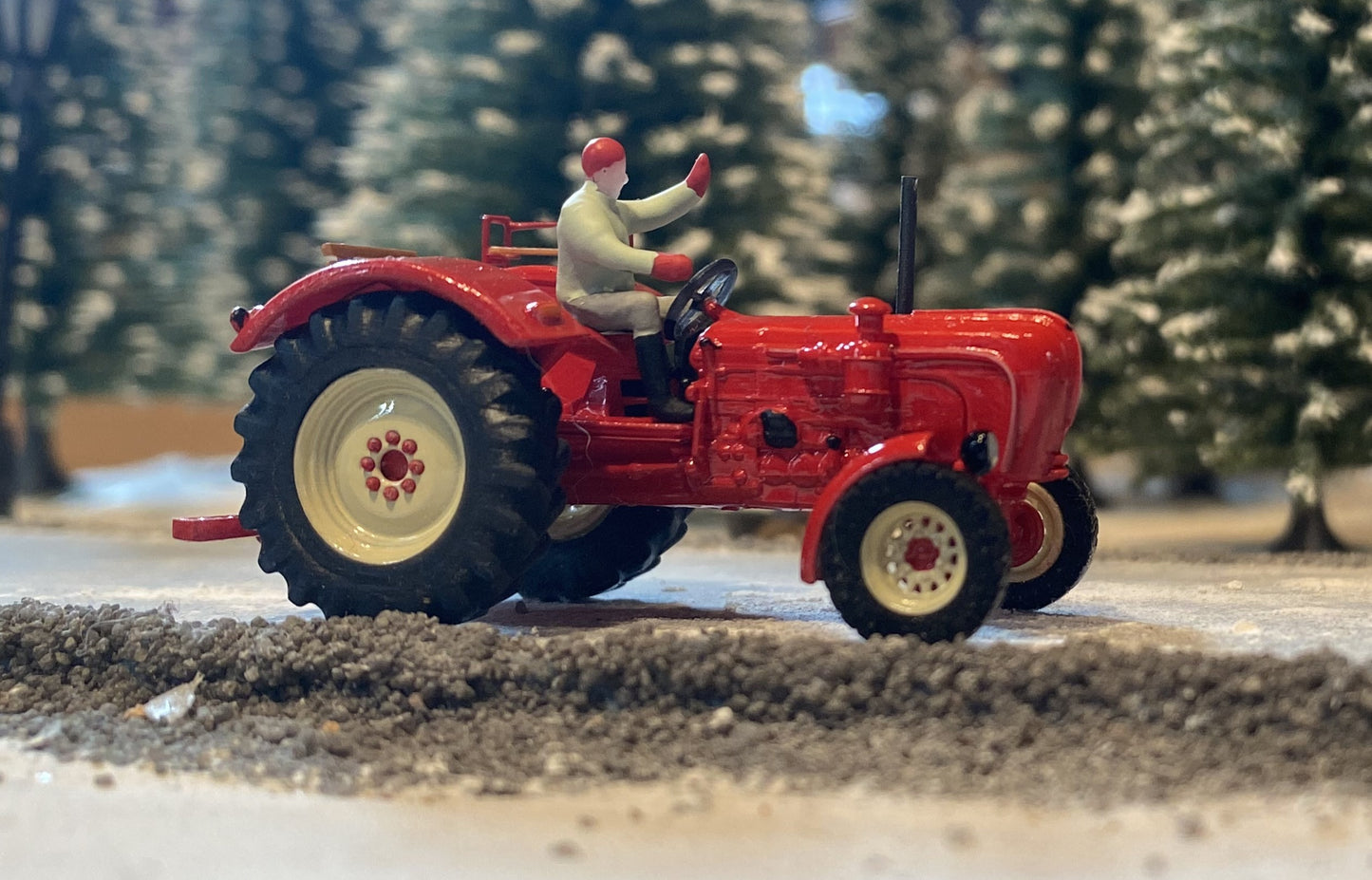 Porsche Diesel Master N408 - Traktor, Schlepper - H0, 1:87