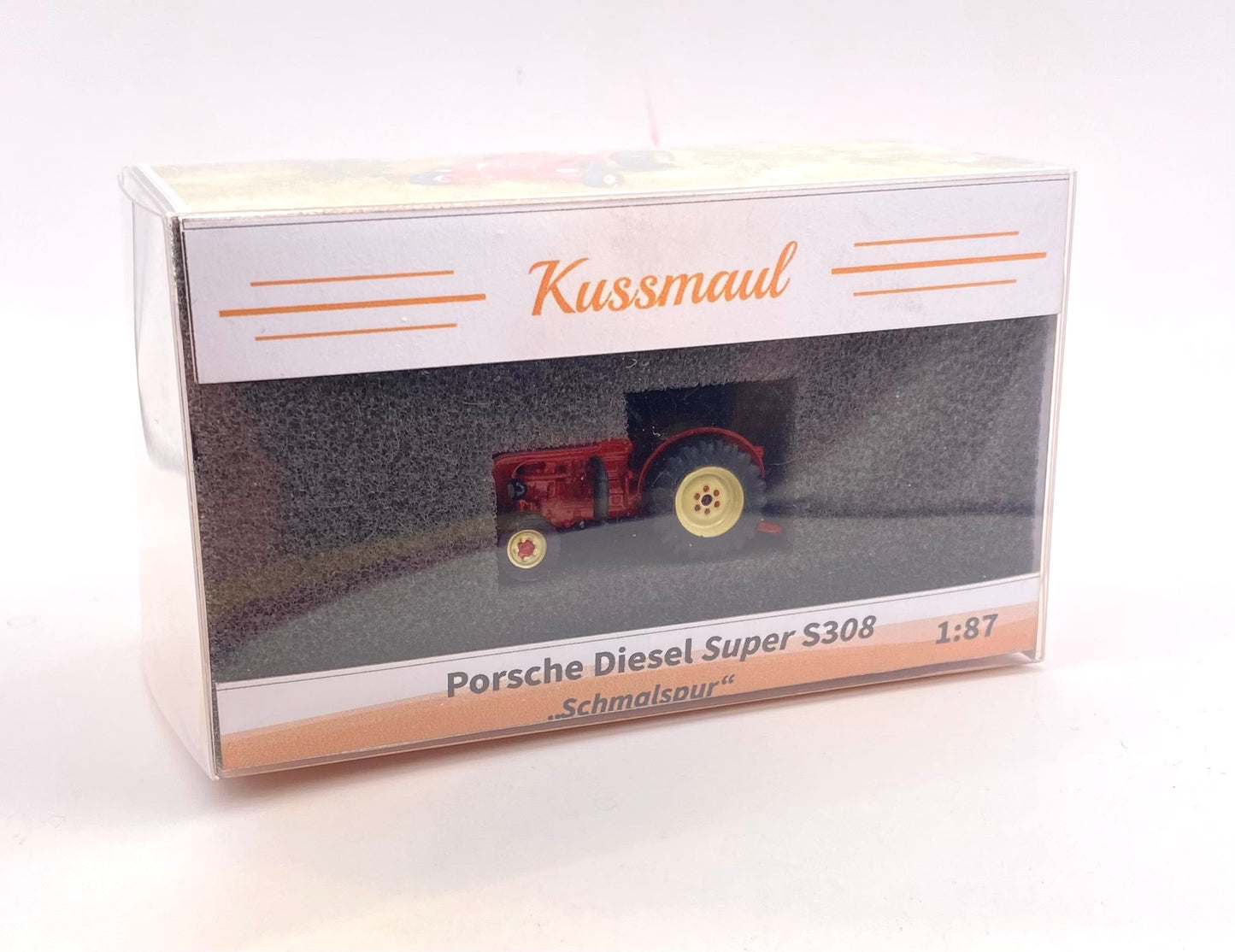 Porsche Diesel Super S308 - Schmalspur Traktor, Schlepper - H0, 1:87