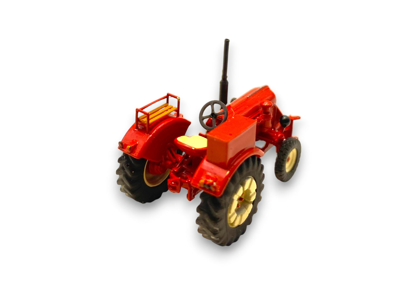 Porsche Diesel Super B308 „abgerüstet“ - Traktor, Schlepper, Baumaschine - H0 1:87 (rot)