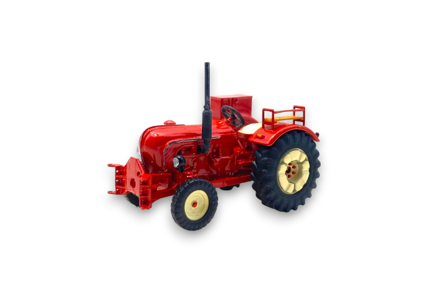 Porsche Diesel Super B308 „abgerüstet“ - Traktor, Schlepper, Baumaschine - H0 1:87 (rot)
