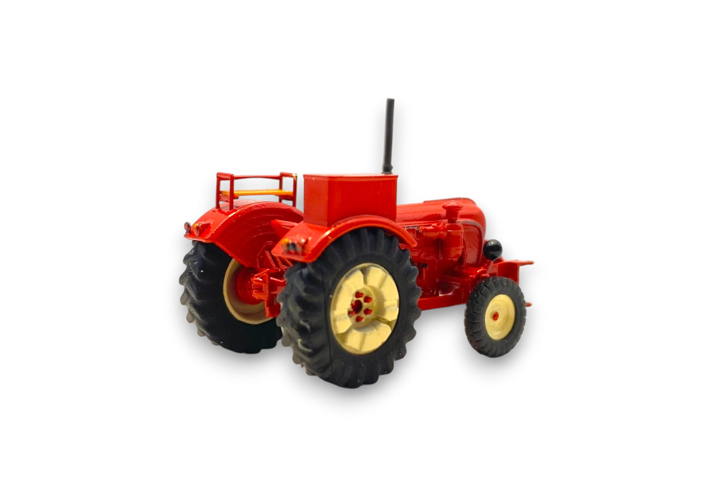 Porsche Diesel Super B308 „abgerüstet“ - Traktor, Schlepper, Baumaschine - H0 1:87 (rot)