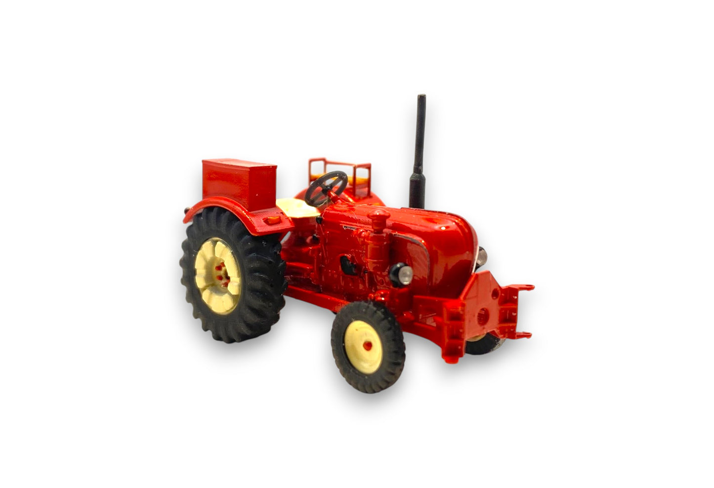 Porsche Diesel Super B308 „abgerüstet“ - Traktor, Schlepper, Baumaschine - H0 1:87 (rot)