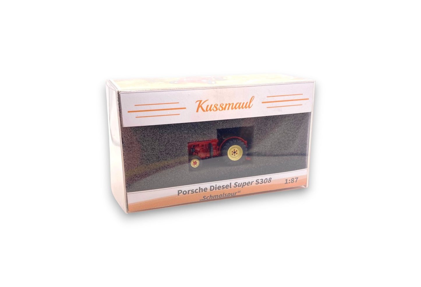 Porsche Diesel Super S308 - Schmalspur Traktor, Schlepper - H0, 1:87